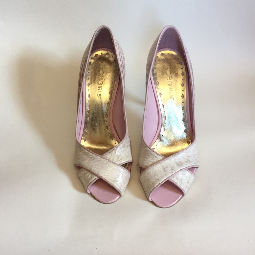 BCBGirls light pink heels